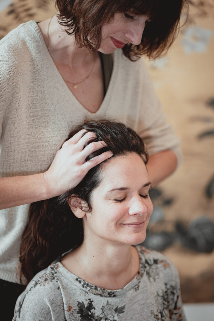 Massage crânien stress